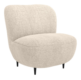 Sessel Nicolio beige Boucle