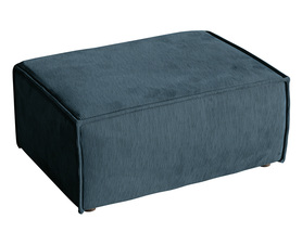 Puff Copertino 65x90 cm dunkelblaues Cord