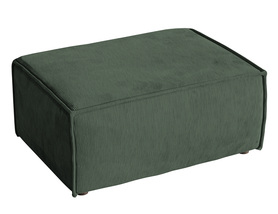 Puff Copertino 65x90 cm grün Cordstoff