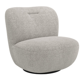Drehstuhl Nicolino graue Boucle