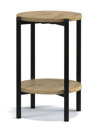 Kaffeetisch Kortala rund 40 cm Artisan-Eiche hoch