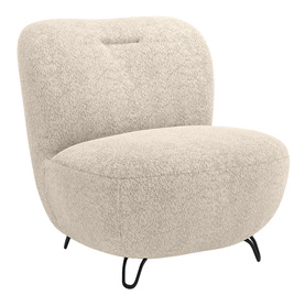 Sessel Nicolino beige Boucle