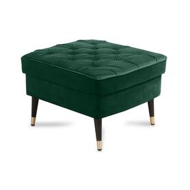 Mabcal grüne Samtpouf